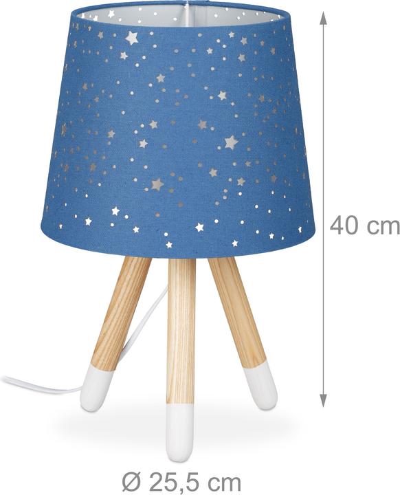 Produktbild Relaxdays Tischlampe Kinderzimmer (E14)