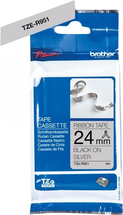 Brother TZe-R951 (2.40 cm, Silber)