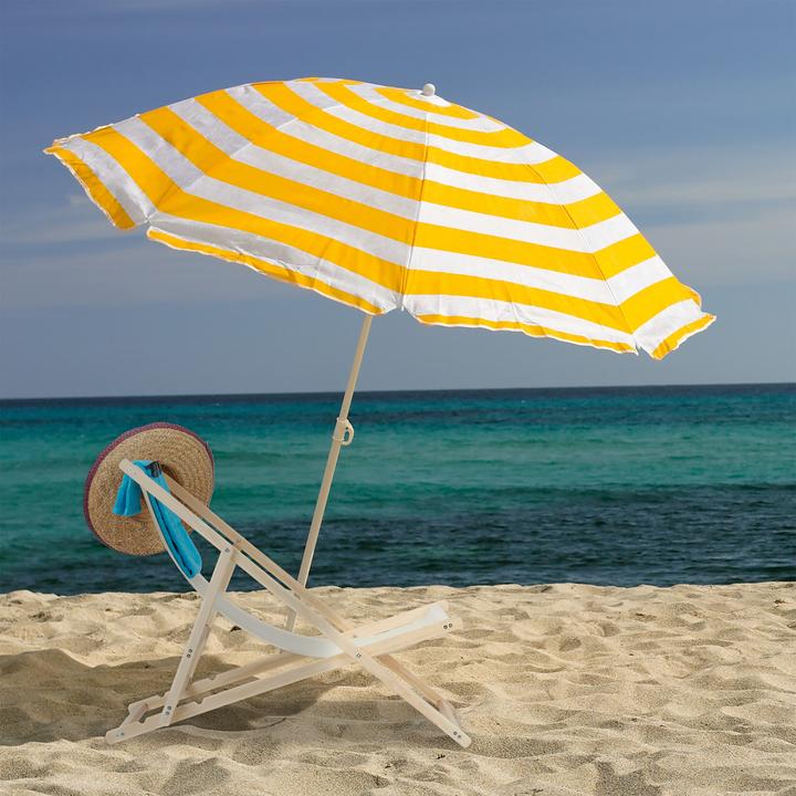 Image du produit Relaxdays Chaise longue pliable, en bois (93.50 cm)