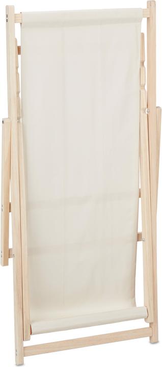 Image du produit Relaxdays Chaise longue pliable, en bois (93.50 cm)