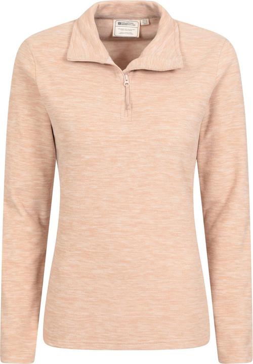 Image du produit Mountain Warehouse Femmes/Dames - Snowdon Melange Fleece Top (48 D)