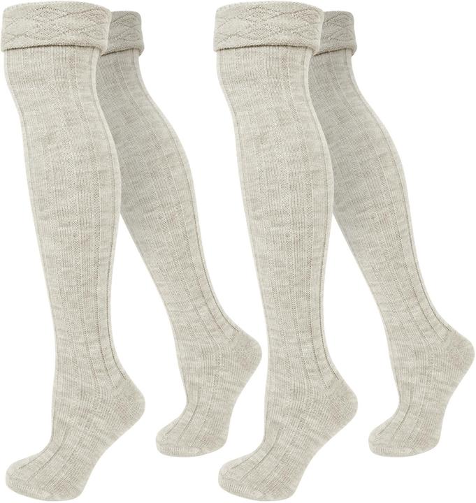 Image du produit Normani 2 paires de surbottes côtelées avec revers (lot de 2, 39 - 42)