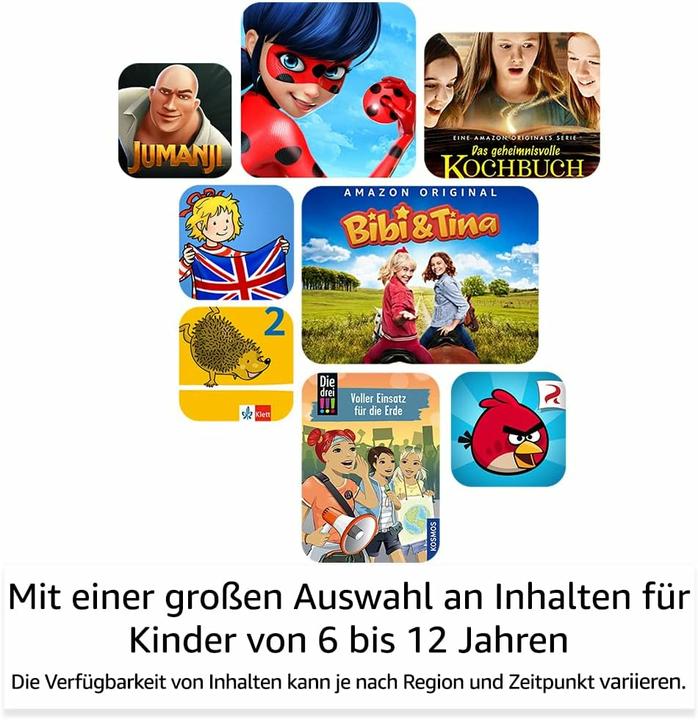 Produktbild Amazon Fire HD 8 Kids Pro (2022) inkl. Hülle (8", 32 GB, Cyber sky)