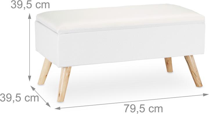 Produktbild Relaxdays Sitzbank (79.50 cm)