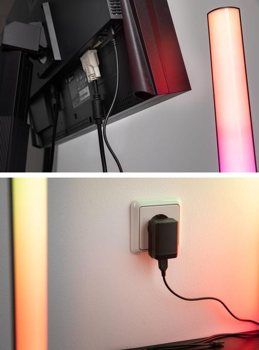 Image du produit Paulmann Bâtons lumineux dynamiques (RGB, 30.50 cm, Intérieur)
