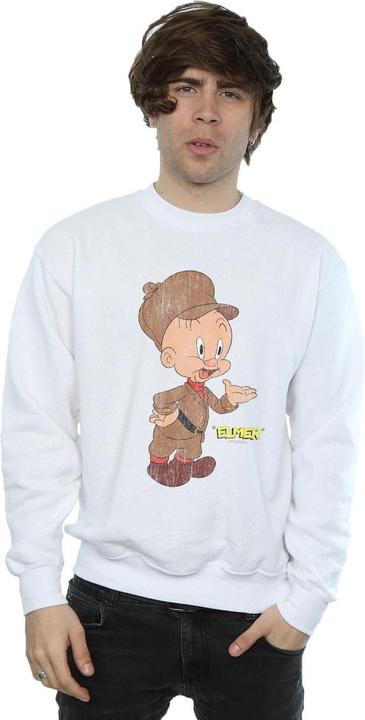 Produktbild Looney Tunes Elmer Fudd Distressed Sweatshirt (XXL)