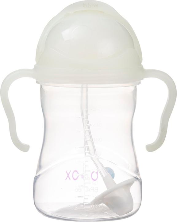 B.Box Innowacyjny Bidon ze słomką świecący w ciemności 240ml 6m+ (240 ml)