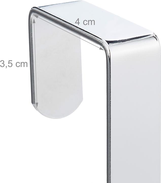Immagine prodotto Relaxdays Set da 5 Ganci Sopraporta, per Vestiti