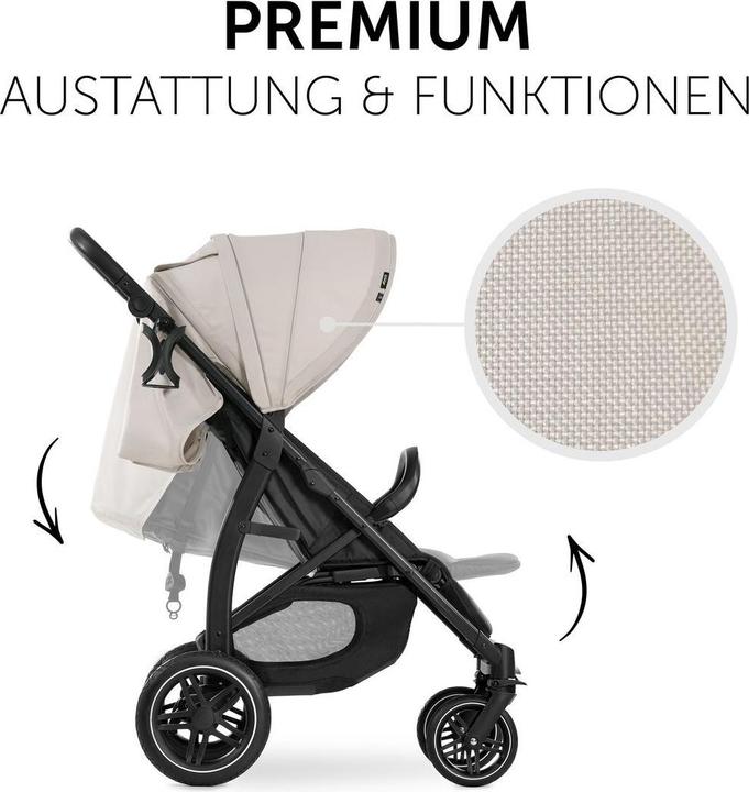 Produktbild Hauck Buggys & Sportwagen Buggy Rapid 4D (bis 25 kg) - XL Verdeck &
