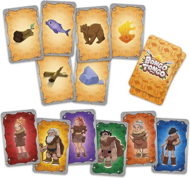 Actual product image IMC Toys Bongo Tongo card game (Arabic, French, Spanish, Dutch, English, German, Italian)