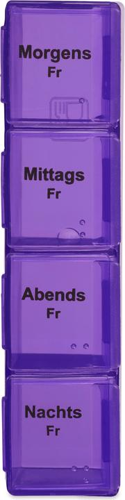 Image du produit Relaxdays Pilulier étui boîtier