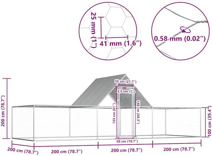 Actual product image VidaXL Glennis