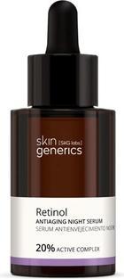 Skin Generics Anti-Aging Serum mit Retinol und Vitamin C 30ml - Parabenfrei und 100% Vegan (30 ml)