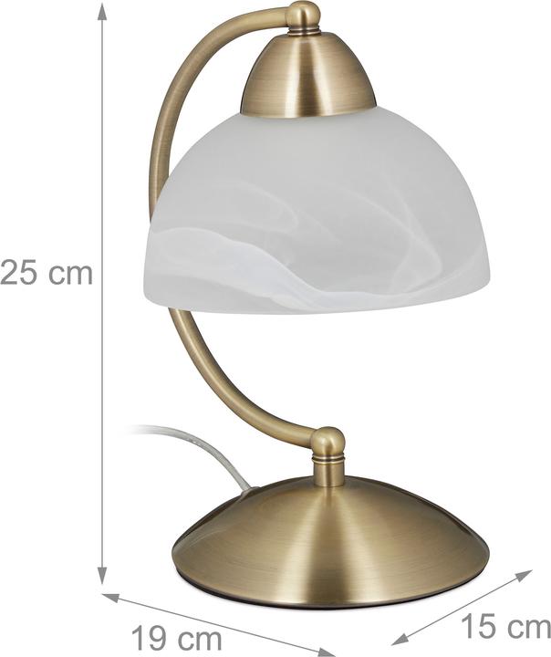 Produktbild Relaxdays Tischlampe (E14)