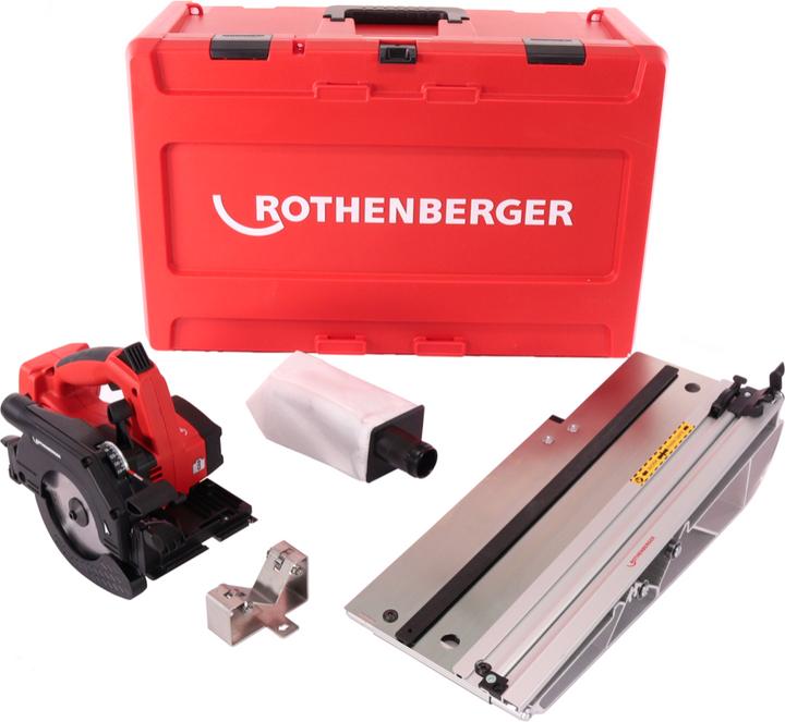 Immagine prodotto Rothenberger PIPECUT mini sega universale a batteria 18 V 125 mm + lama + custodia - senza batteria, senza carica