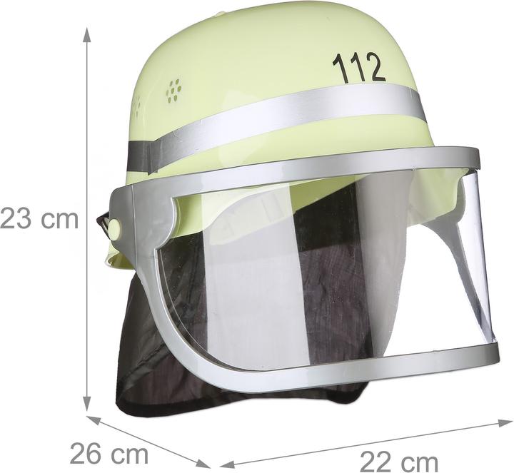 Produktbild Relaxdays Feuerwehrhelm Blaulicht