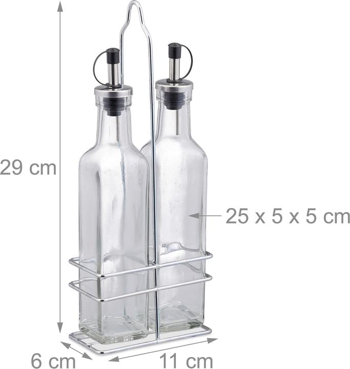 Actual product image Relaxdays Oil & Vinegar Dispenser (250 ml)
