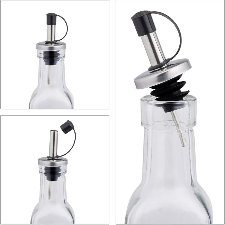 Actual product image Relaxdays Oil & Vinegar Dispenser (250 ml)