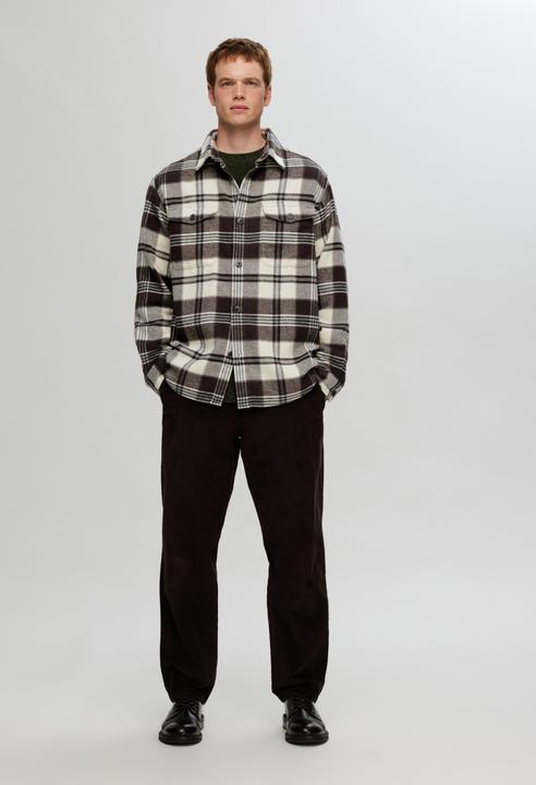 Actual product image Selected Homme Plaid overshirt (L)