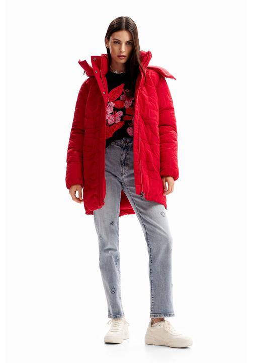 Produktbild Desigual daunenjacke mit kapuze und reissverchlu, damen deigual (S)