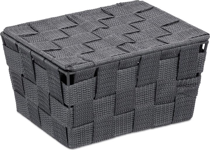 Produktbild Relaxdays Aufbewahrungskorb (1 x, 19.5 x 14.5 x 10.5 cm)