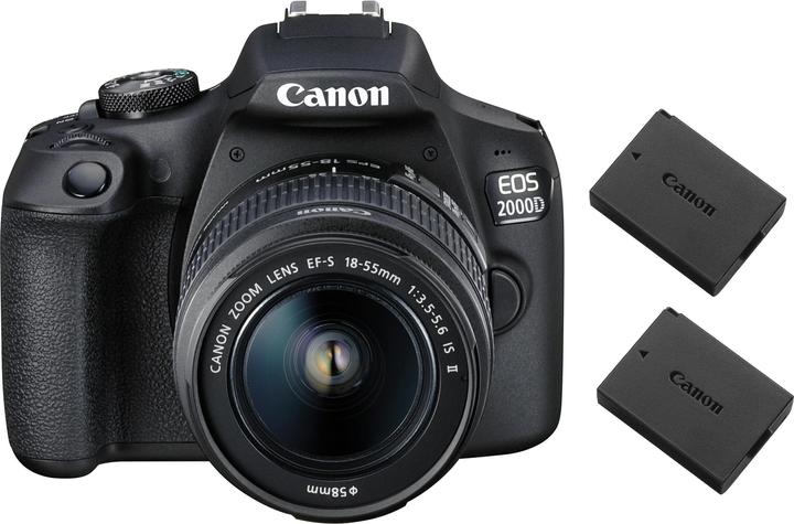 Image du produit Canon Eos 2000d (18 - 55 mm, 24.10 Mpx, APS-C / DX)