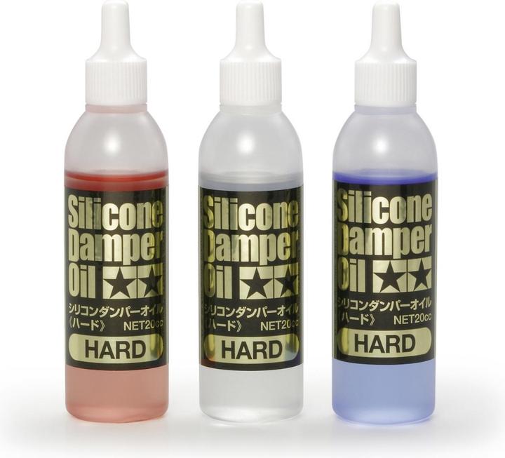Actual product image Tamiya Damper oil set Hard 800-pink/ 900-clear/ 1000-light blue CST