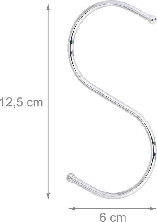 Actual product image Relaxdays S Hook