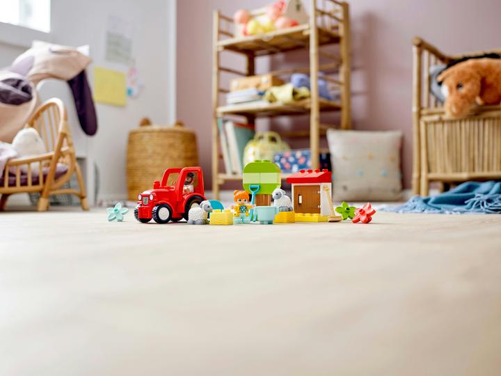 Image du produit LEGO Tracteur et soins aux animaux (10950)