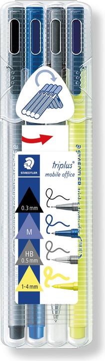 Actual product image Staedtler Triplus Mobile Office (Multicoloured, 1 x)