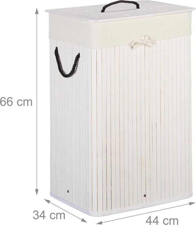 Image du produit Relaxdays Panier linge (80 l)