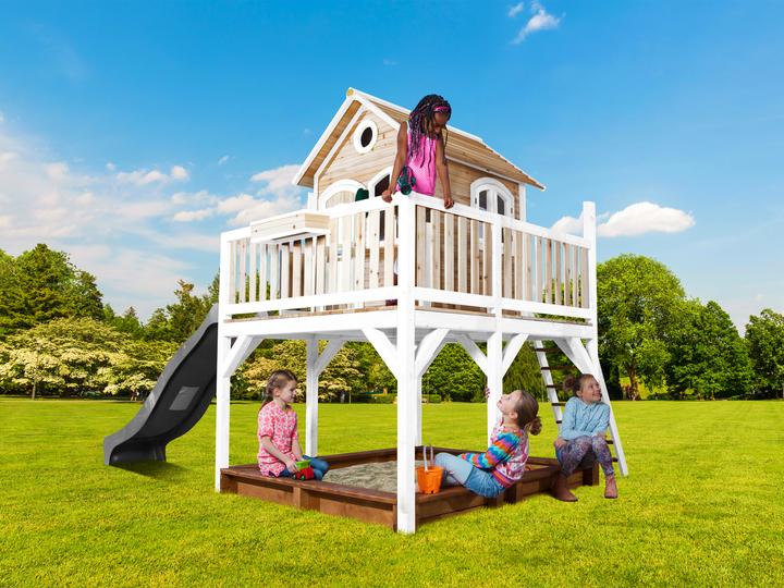 Immagine prodotto Axi Liam Playhouse marrone/bianco - Grey Slide