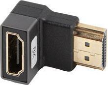 Image du produit Lanberg Adaptador 8k Hdmi(M) A Hdmi(H) Angulo Abajo Aluminio Plata (HDMI)