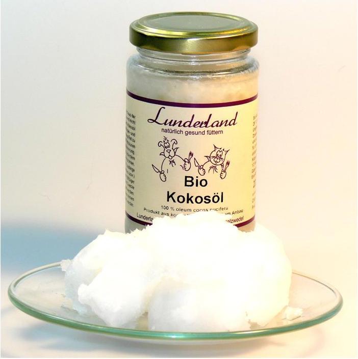 Actual product image Lunderland Organic coconut oil for coat care 200 ml (Adult, 1 pcs., 360 g)