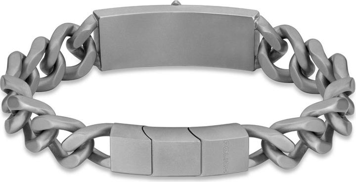 Police Vigor Armband Silber (19 cm, Edelstahl)