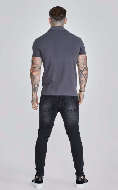 Produktbild Siksilk T-Shirt Smart Revere Polo - Muscle Fit (XXL)