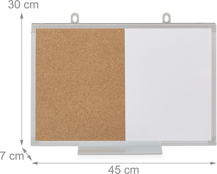 Actual product image Relaxdays combination board (Combination board, 45 x 7 x 30 cm)