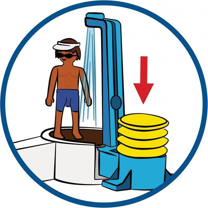 Produktbild Playmobil Swimmingpool (9422, Playmobil Family Fun)