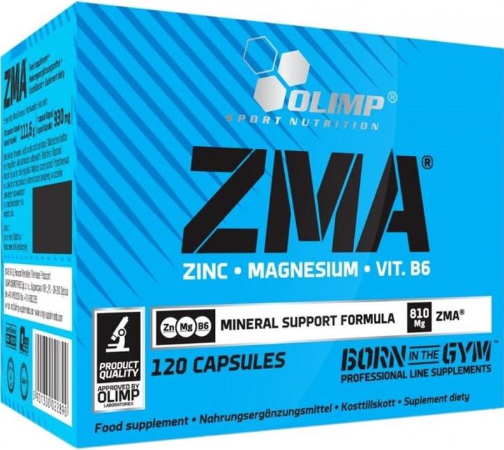 Image du produit Olimp Sport Nutrition ZMA (T-Activation) 120 Caps (120 pièce(s), Capsules, 111.60 g)