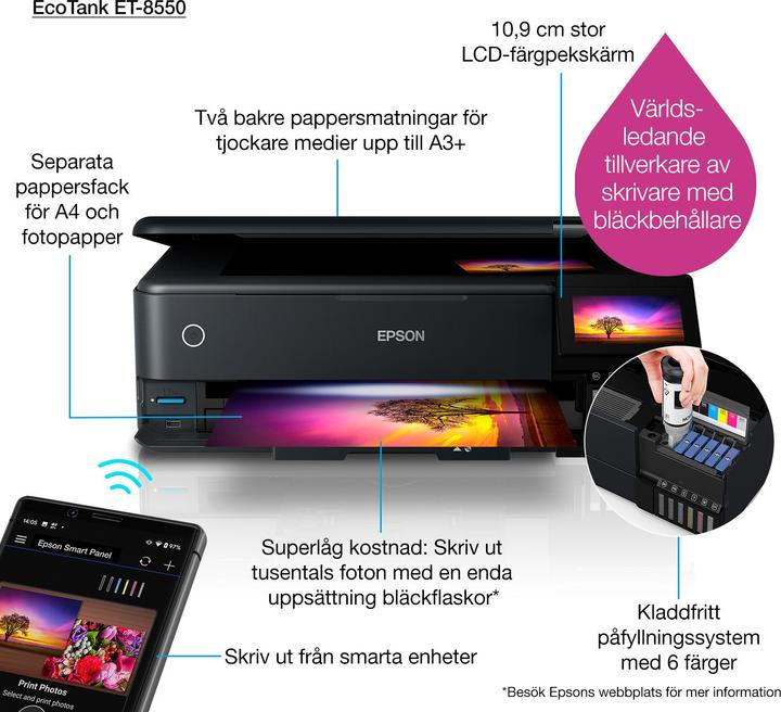 Produktbild Epson EcoTank ET-8550 (Tintentank, Farbe)