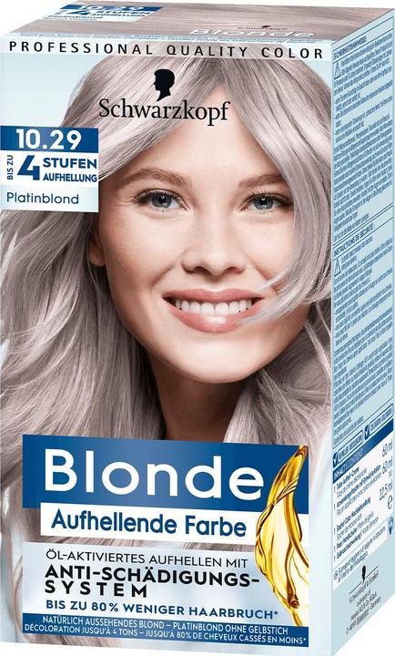 Schwarzkopf Blonde Aufhellende Farbe (Platinblond)