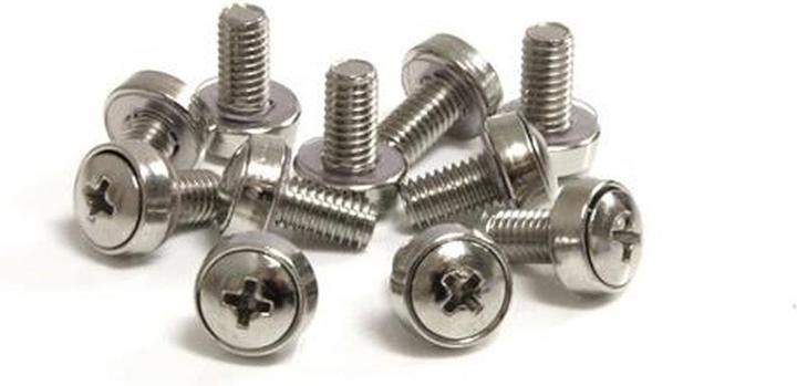 StarTech Pack of 50 M6 mounting screws for rack server enclosures