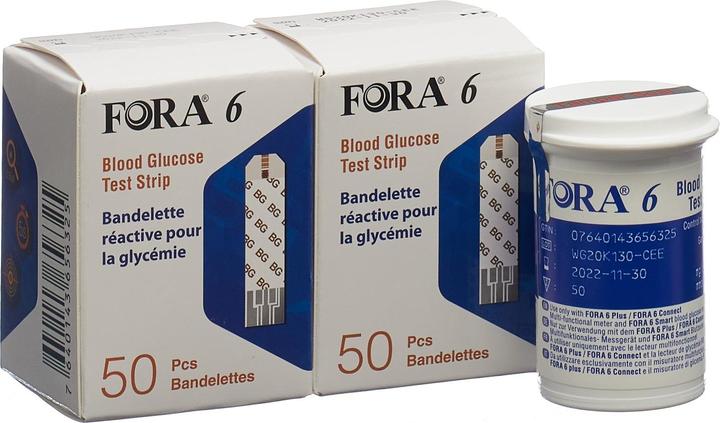 Immagine prodotto Fora 6 strisce per il test della glicemia (Strisce reattive)