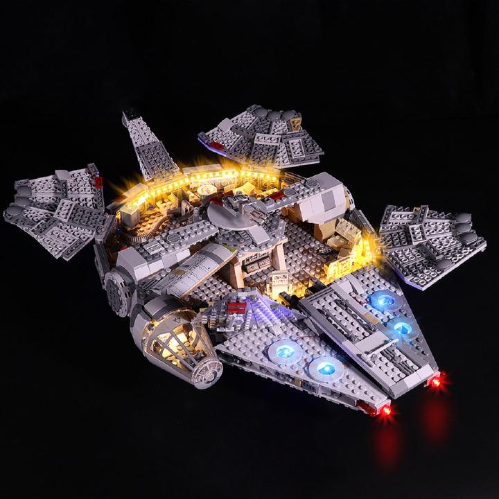 Produktbild BrickBling LED Licht Set für LEGO Millennium Falcon (75257)