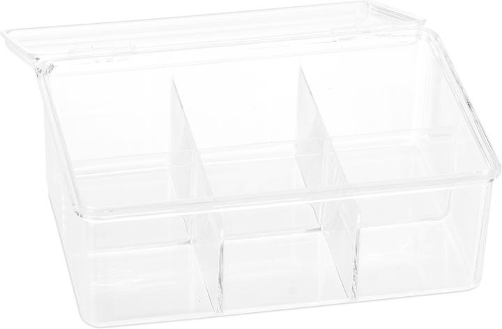 Relaxdays Tea Box, 6 Compartments