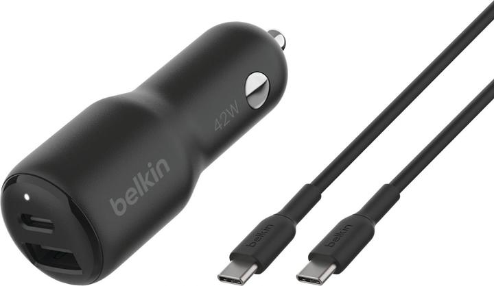 Productafbeelding Belkin 42w - 30w USB-C 12w USB-A Car Charger