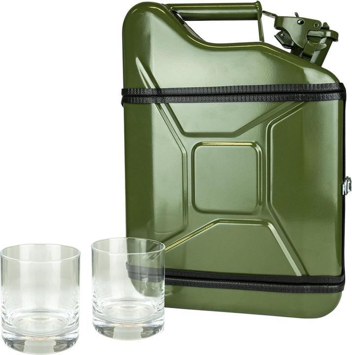Actual product image JTI Minibar, vintage canister - green (Bar strainer)