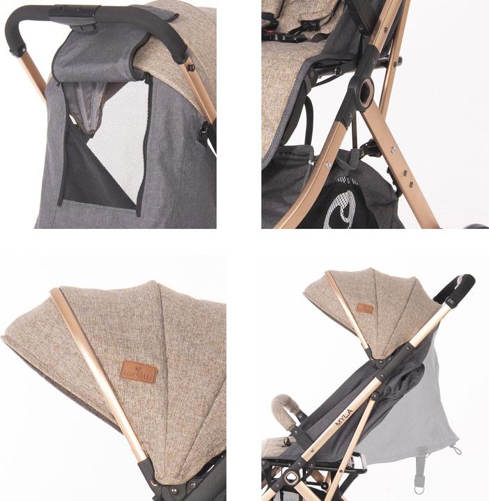 Produktbild Lorelli Kinderwagen Myla Aluminiumrahmen