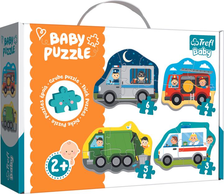 Trefl Baby Classic Vehicles and contest (207 pieces)