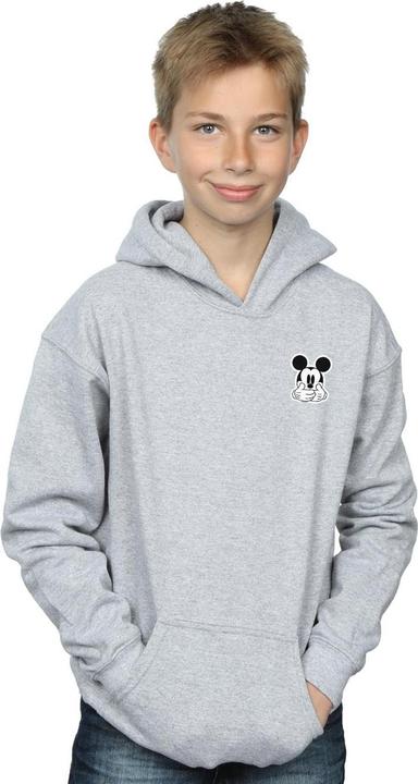 Produktbild Disney Mickey Mouse Dont Speak Breast Print Kapuzenpullover Jungen (152, 158)